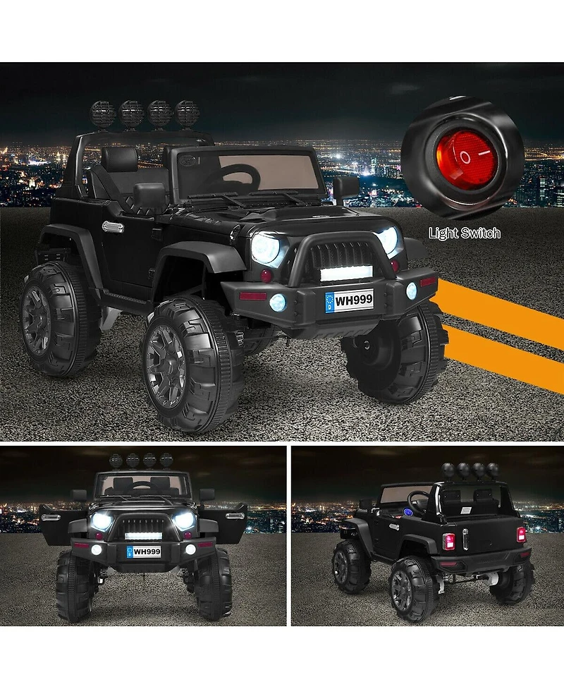 Akiudex Kids Electric Ride On Truck with Remote Control and Music Player