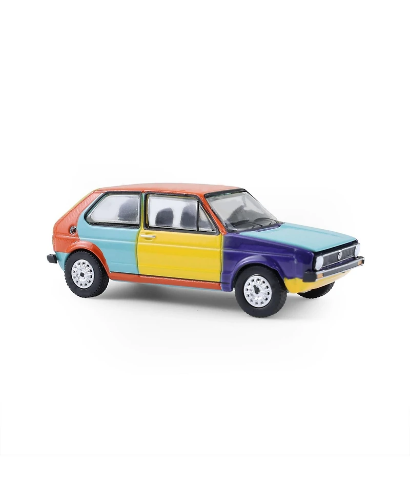 Greenlight 1/64 1975 Volkswagen Rabbit Harlequin Tribute, Club V-Dub Series 21