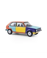 Greenlight 1/64 1975 Volkswagen Rabbit Harlequin Tribute, Club V-Dub Series 21