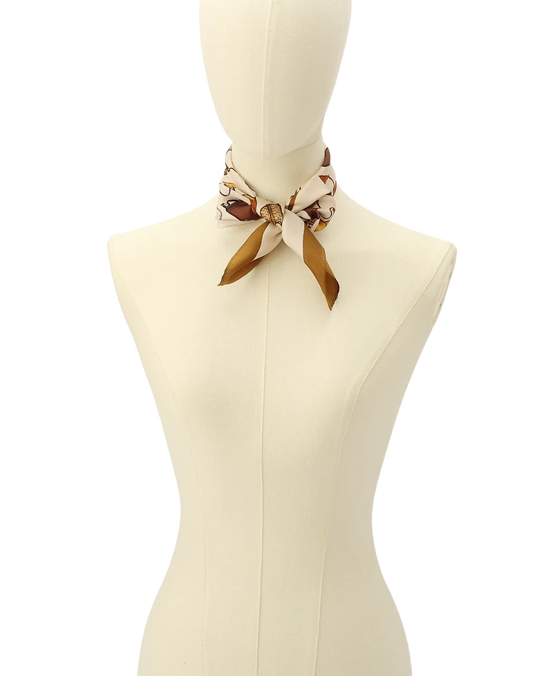 Coach Originals Printed Silk Square Scarf