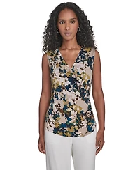 Calvin Klein Women's Sleeveless V-Neck Top