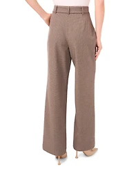 CeCe Women's High Waist Tailored Pants