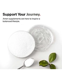 Amen Spermidine Supplement - Vitamin C - Spermidine Pills - Spermidine Trihydrochloride With Vitamin C Ascorbic Acid Gluten-Free