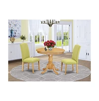 East West Furniture Dining Room Set Oak