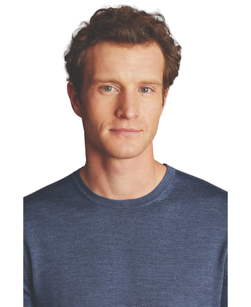 Charles Tyrwhitt Men's Pure Merino Crew Neck Sweater