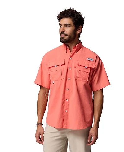 Columbia Pfg Men's Bahama Ii Upf-50 Quick Dry Shirt