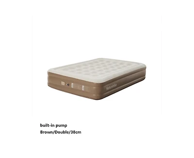 Naturehike 1/2/3 Person Self-Inflating Camping Air Mattresses,3 sizes Thick-Portable Lightweight Unmute-Sleeping Mat with Built-in Inflation Pump