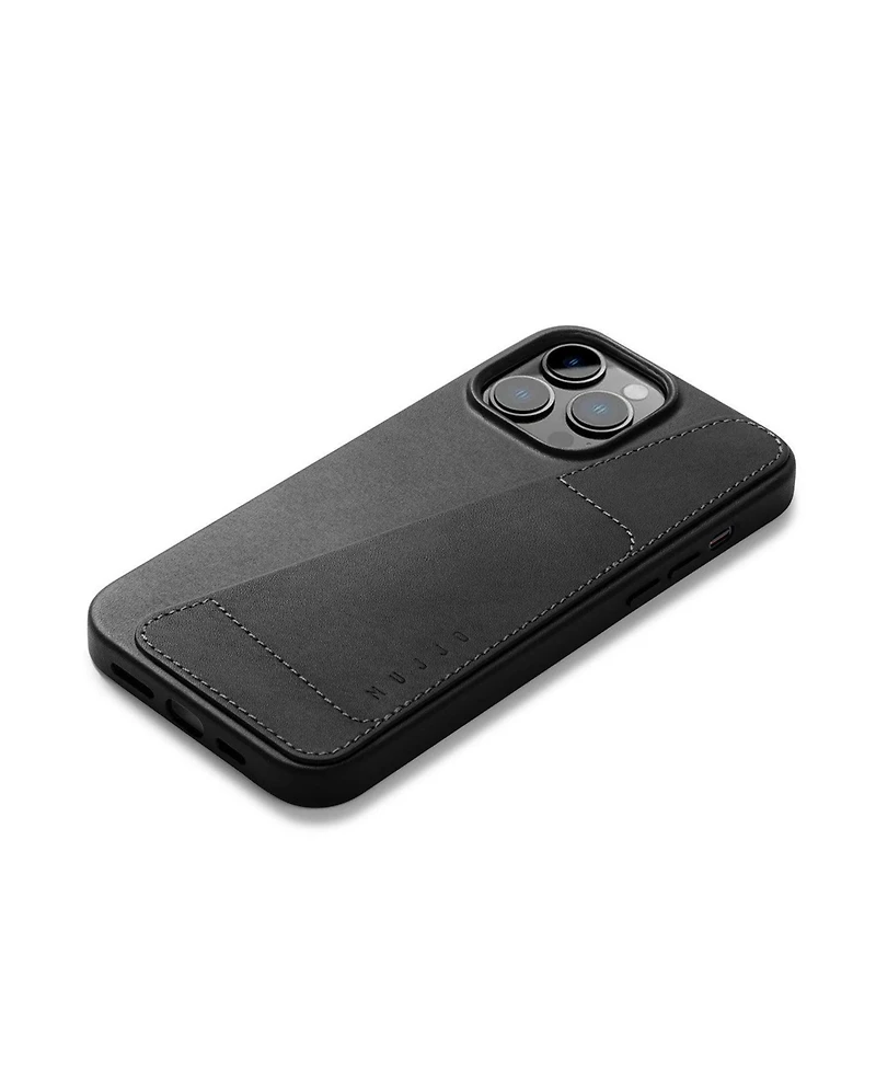Mujjo Full Leather Wallet Case for iPhone 14 Pro Max
