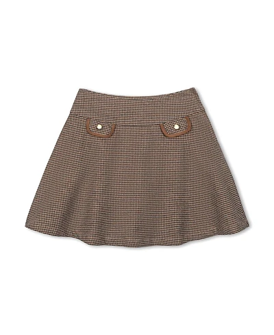Hope & Henry Big Girls Organic Circle Skirt with Pocket Detail