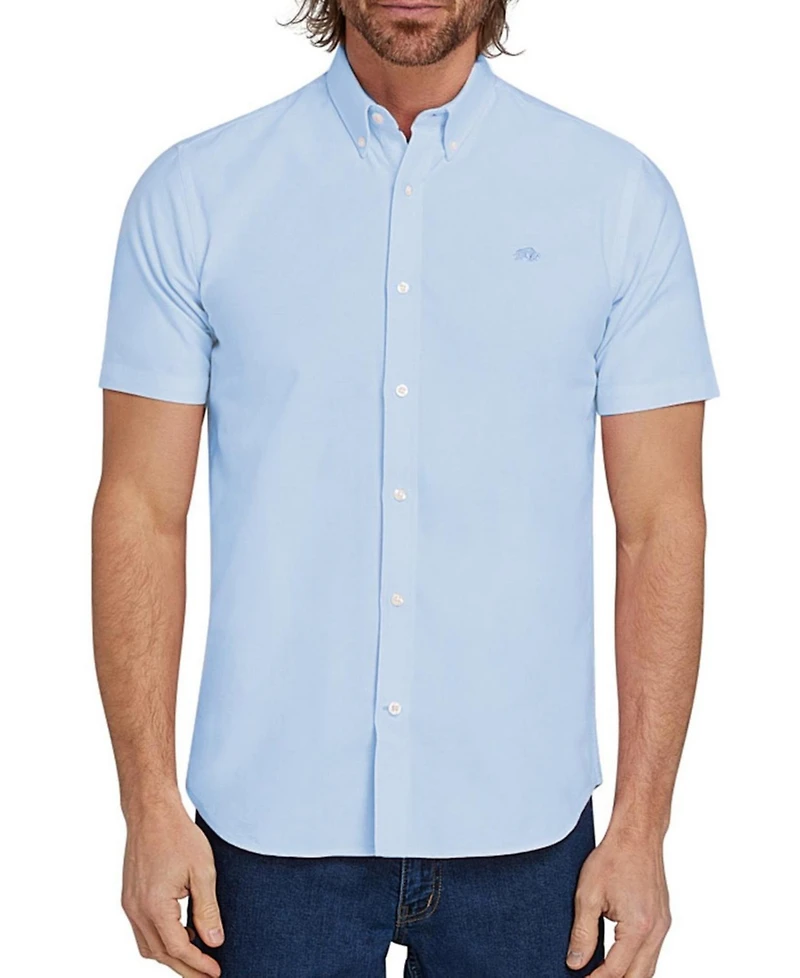 Raging Bull Short Sleeve Lightweight Oxford Shirt