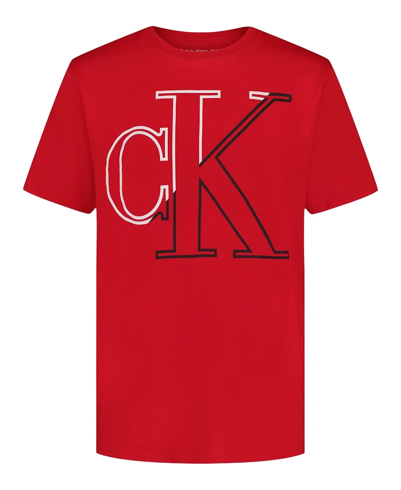 Calvin Klein Big Boys Short Sleeve T-Shirt