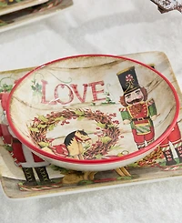 Certified International Nutcracker Parade Soup Bowls, Set of 4