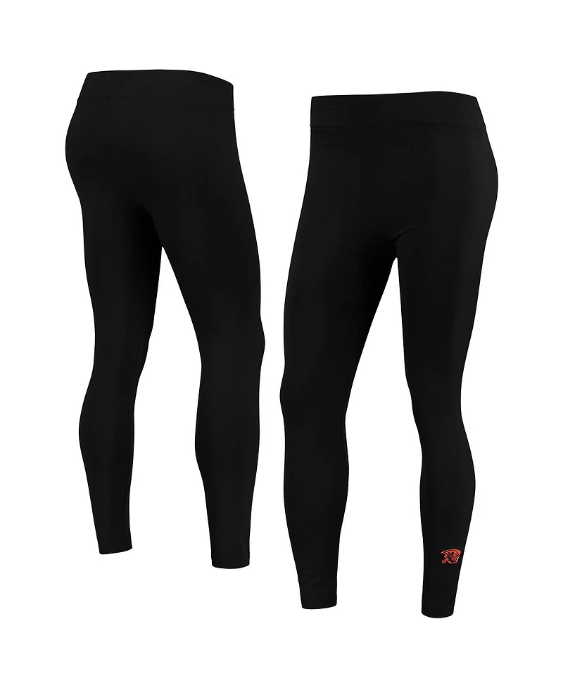 ZooZatz Women's Black Oregon State Beavers Fleece Leggings