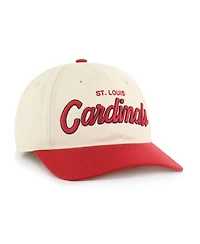 '47 Brand Men's Natural St. Louis Cardinals Crosstown Franchise Fitted Hat