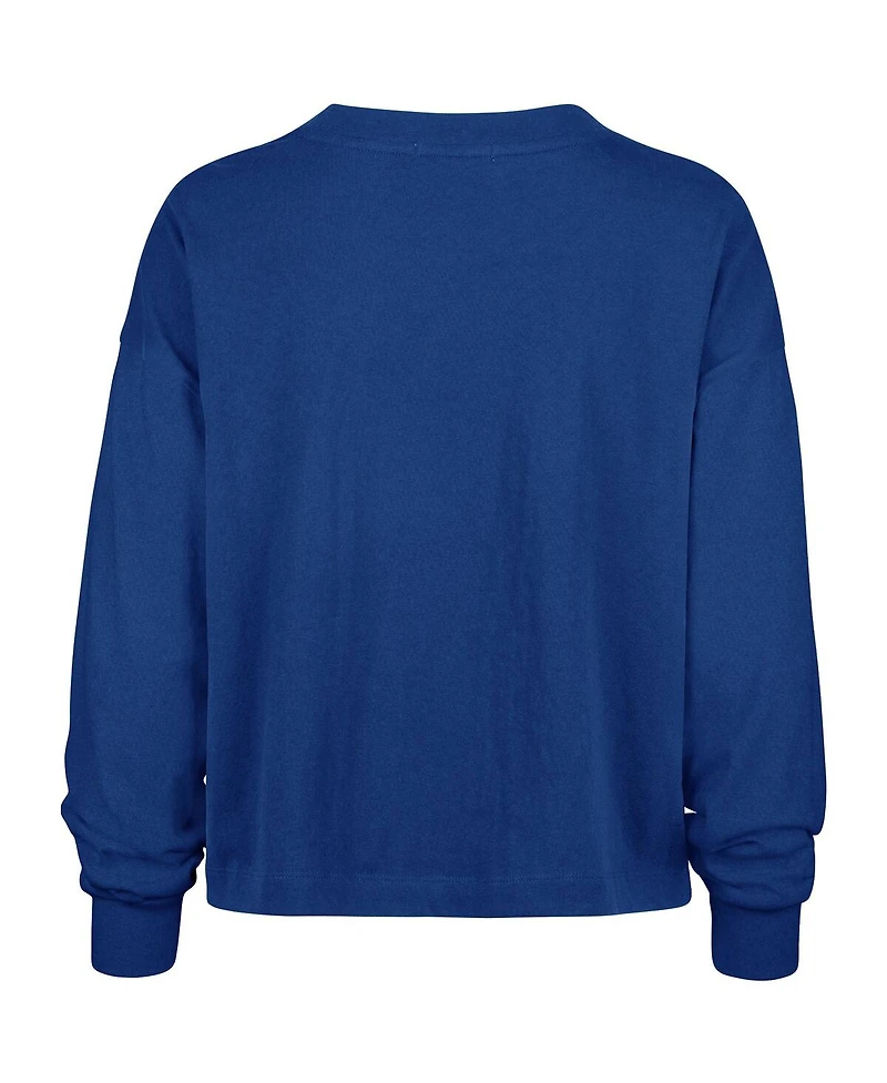 '47 Brand Women's Royal Buffalo Bills Outreach City Oversized Long Sleeve T-Shirt