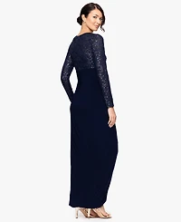 B&A By Betsy and Adam Petite Scoop Neck Sheath Dress