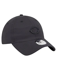 New Era Men's Black Cincinnati Reds Ripstop Casual Classic Adjustable Hat