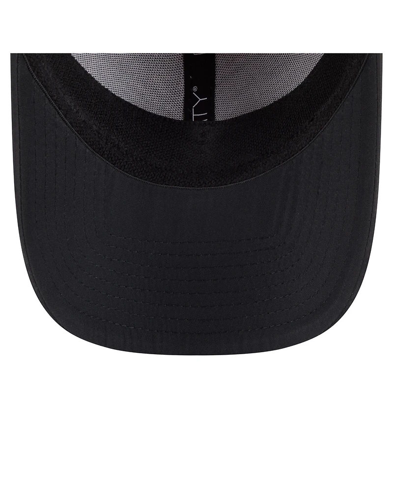 New Era Men's Black Boston Red Sox Night 39THIRTY Flex Hat