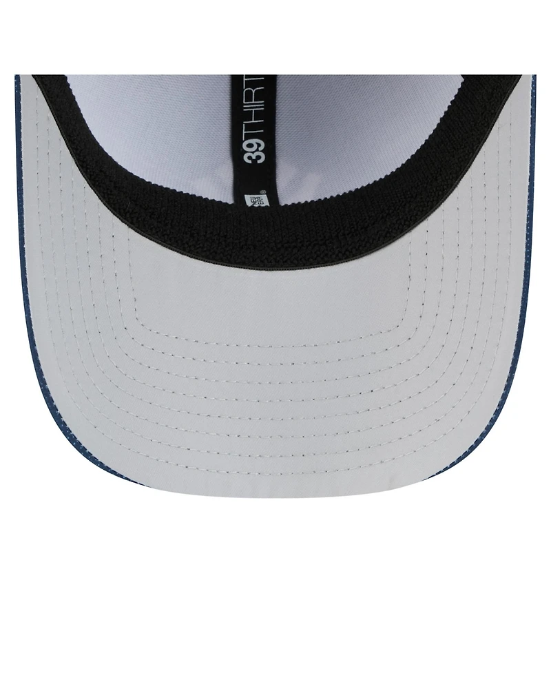 New Era Men's Navy York Yankees Tonal Camo 39THIRTY Flex Hat