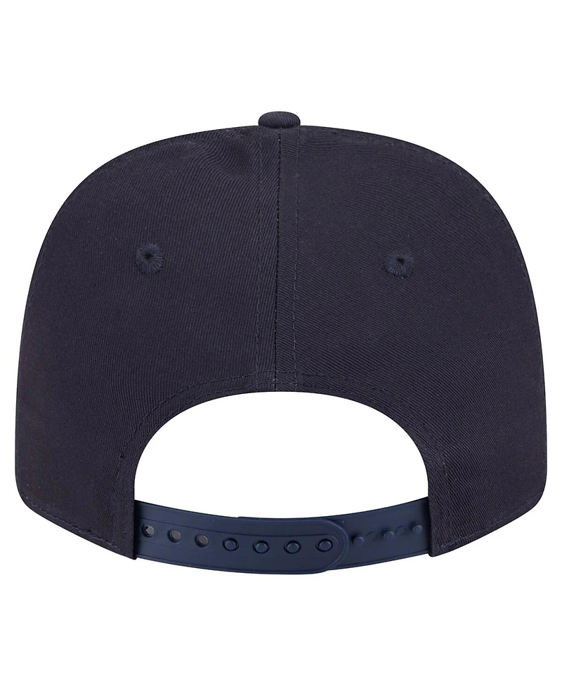 New Era Men's Navy Houston Texans Chant 9SEVENTY Stretch-Snap Hat