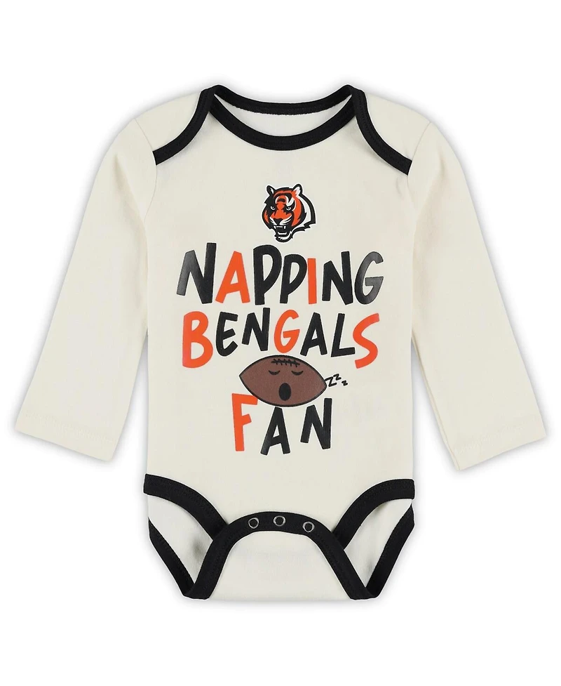 Outerstuff Baby Boys and Girls 3-Piece Cincinnati Bengals Little Champ Set