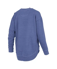 Pressbox Women's Royal Florida Gators Westin Poncho V-Neck Pullover Sweatshirt