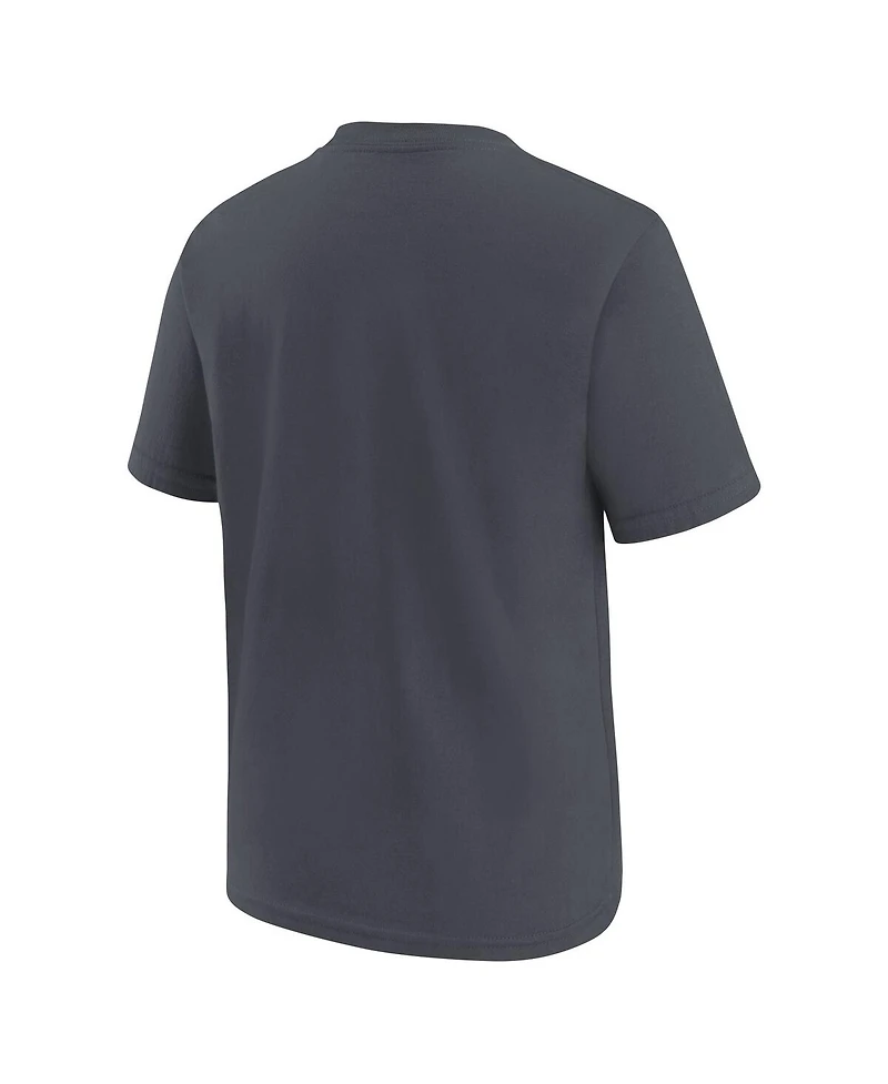 Nike Big Boys and Girls Anthracite Houston Texans Primary Logo Legend T-Shirt