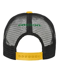 Outerstuff Big Boys and Girls Green/Cream Oregon Ducks Modern Fan Trucker Adjustable Hat