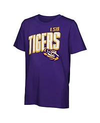 Outerstuff Big Boys and Girls Lsu Tigers The Mix T-Shirt Combo Set