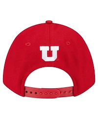 New Era Men's Red Utah Utes Team Collective 9FORTY M-Crown Adjustable Hat