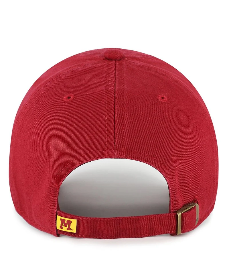 '47 Brand Men's Maroon Minnesota Golden Gophers Vault Clean Up Adjustable Hat