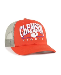 '47 Brand Men's Orange Clemson Tigers Arid Adjustable Trucker Hat