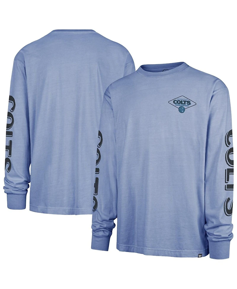 '47 Brand Men's Royal Indianapolis Colts Cairn Ravine Foundation Throwback Long Sleeve T-Shirt