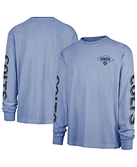'47 Brand Men's Royal Indianapolis Colts Cairn Ravine Foundation Throwback Long Sleeve T-Shirt