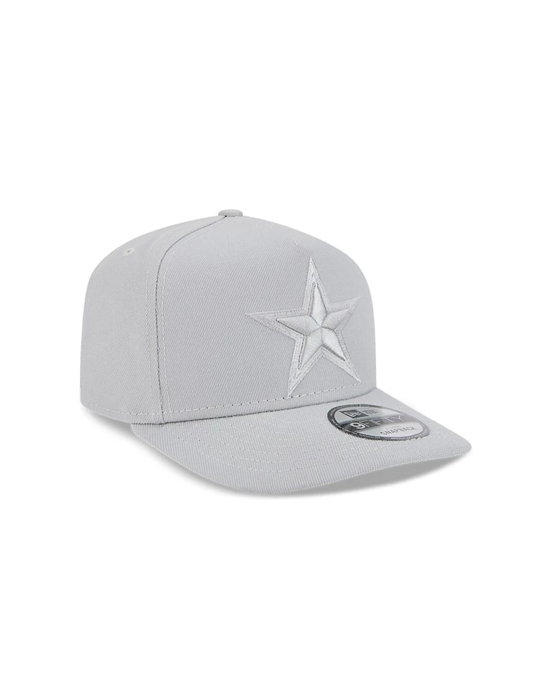 New Era Big Boys and Girls Gray Dallas Cowboys Color Pack A-Frame 9FIFTY Snapback Hat