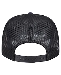New Era Men's Black Athletics Adventure Drinks Pattern 9SEVENTY Stretch-Snap Hat