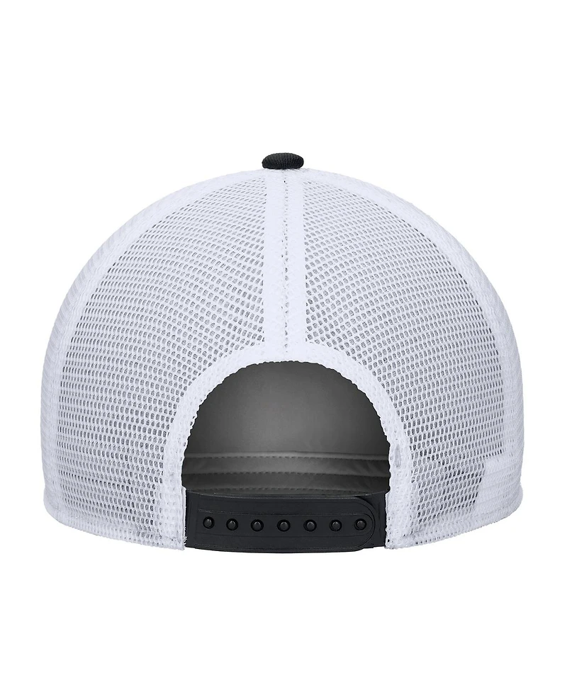 Nike Men's Pewter Purdue Boilermakers Rise Vintage Adjustable Trucker Hat
