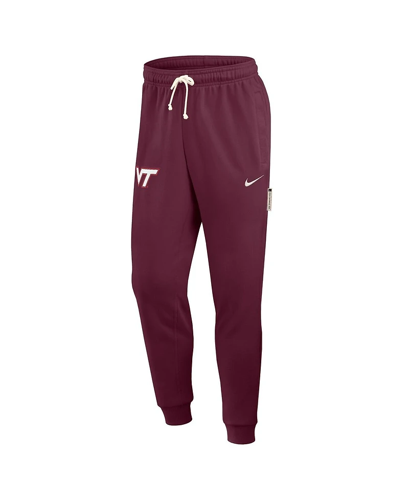 Nike Men's Maroon Virginia Tech Hokies 2025 Sideline Performance Taper Pants