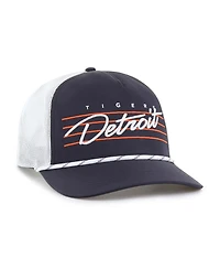'47 Brand Men's Navy Detroit Tigers Brrr Downburst Mesh Hitch Adjustable Hat