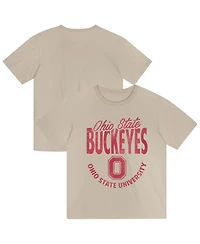 Outerstuff Toddler Tan Ohio State Buckeyes News Flash T-Shirt