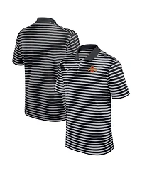 Nike Men's Black Iowa State Cyclones Victory Stripe Performance Polo Shirt