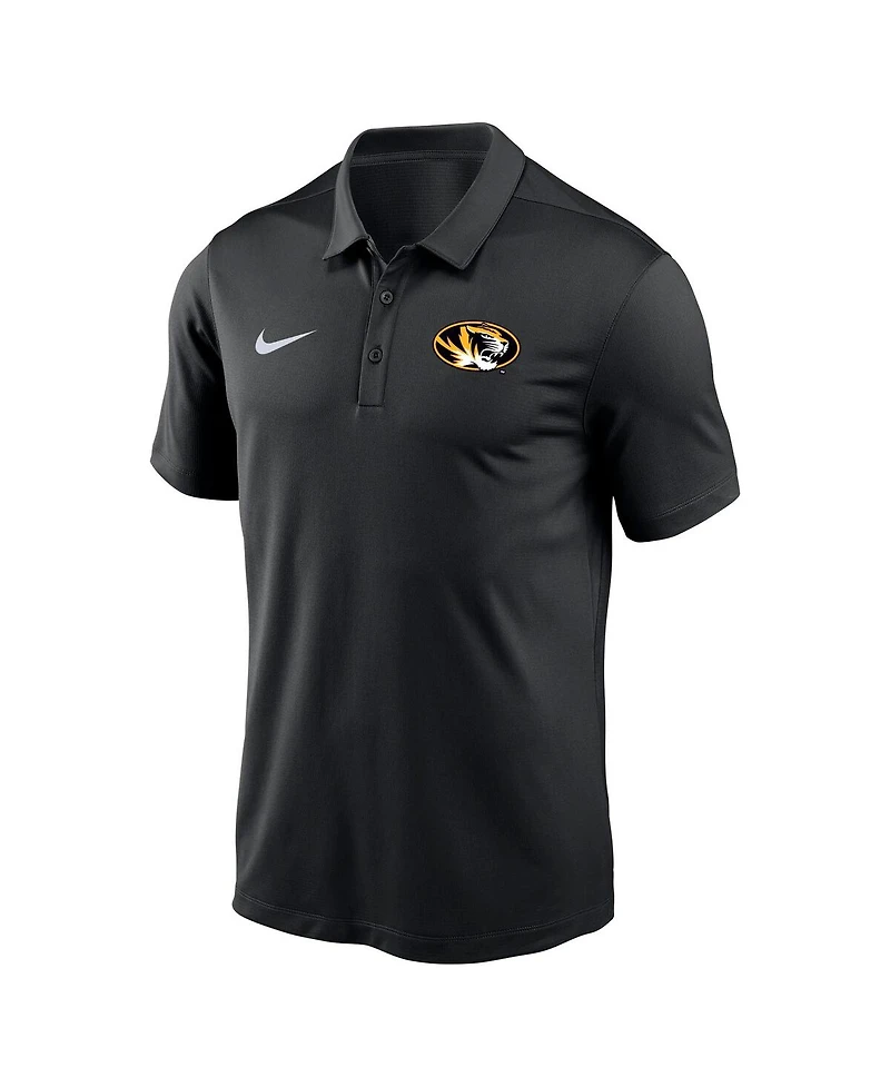 Nike Men's Black Missouri Tigers Victory Solid Performance Polo Shirt