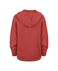 '47 Brand Women's Scarlet San Francisco 49ers Plus Clarity Kennedy Pullover Hoodie
