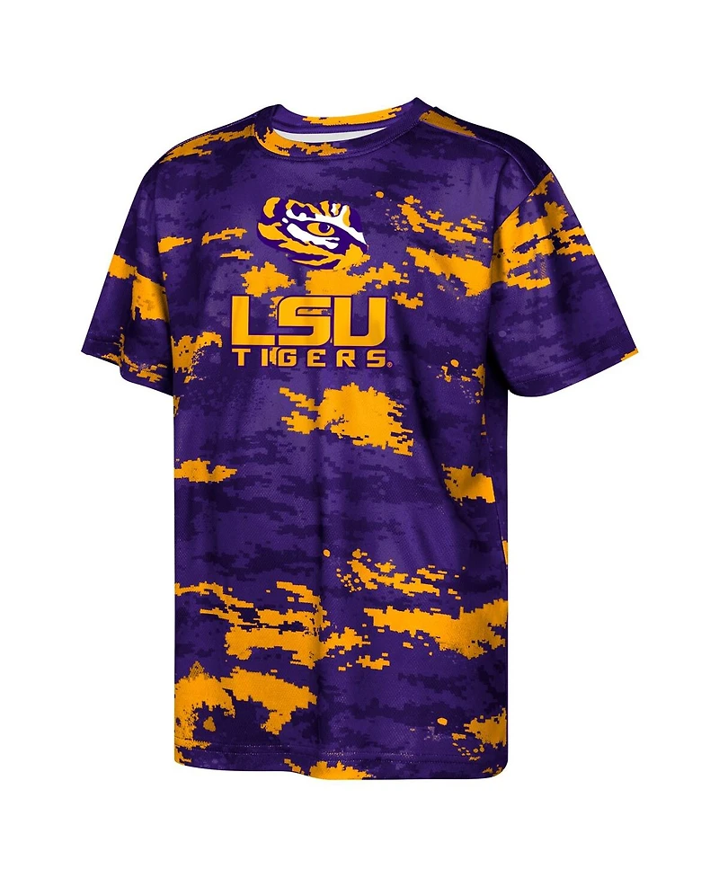 Outerstuff Preschool Purple Lsu Tigers Scrimmage T-Shirt