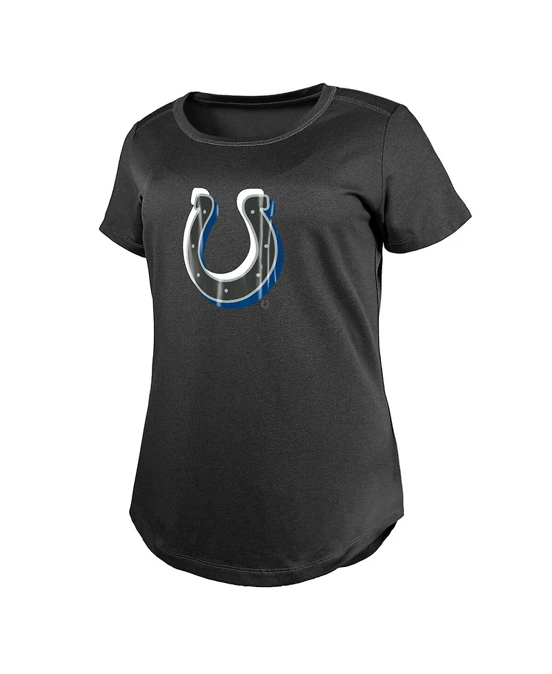 New Era Women's Charcoal Indianapolis Colts 2024 Nfl Draft T-Shirt