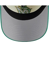 New Era Men's White/Green Miami Marlins 2024 St. Patrick's Day 9TWENTY Adjustable Hat