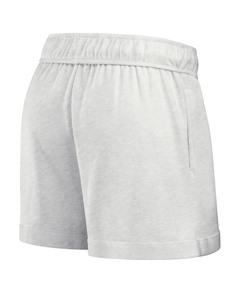 Fanatics Women's Oatmeal Notre Dame Fighting Irish Win Badge Shorts