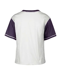 '47 Brand Women's White Lsu Tigers Vault Premier Tilda T-Shirt