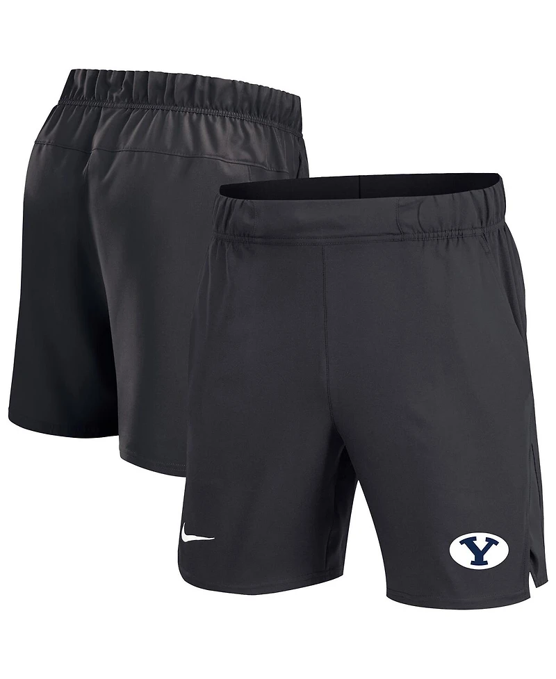 Nike Men's Anthracite Byu Cougars Performance Victory Shorts