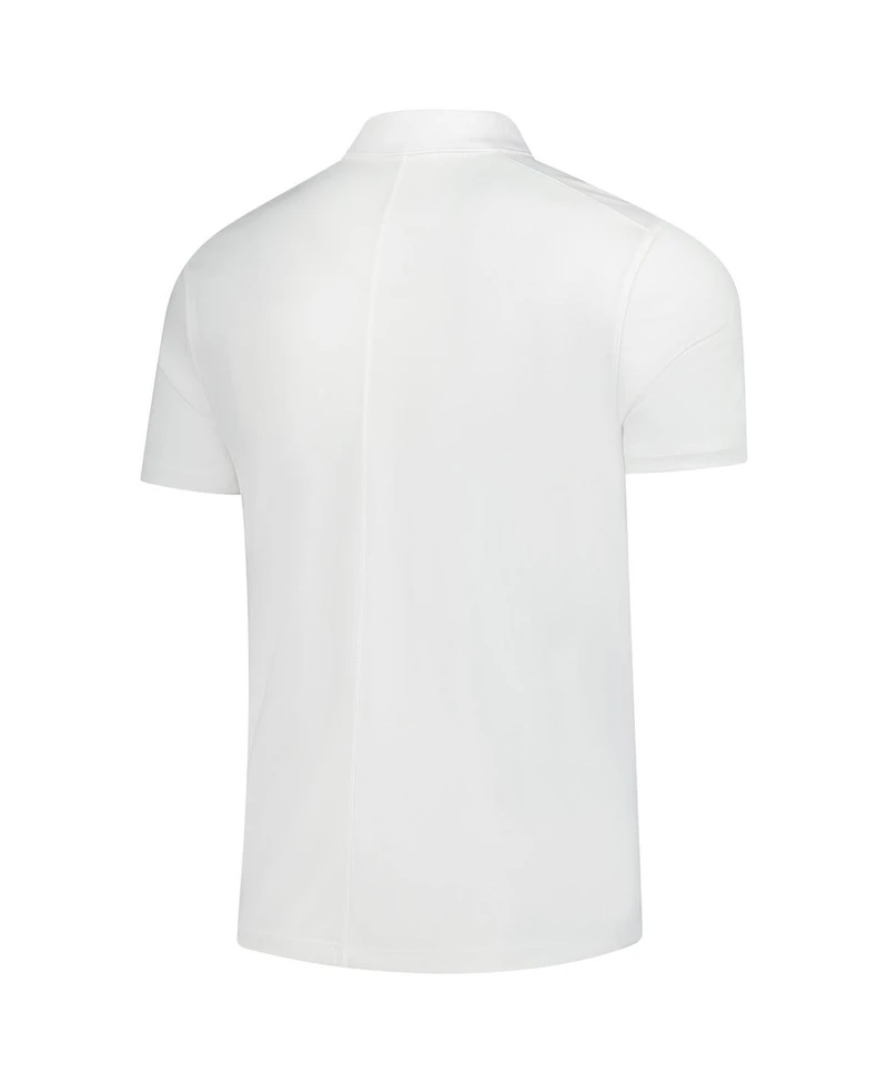 Nike Men's White 3M Open Performance Victory Solid Polo Shirt